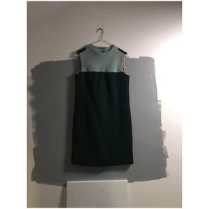 Wool shift dress